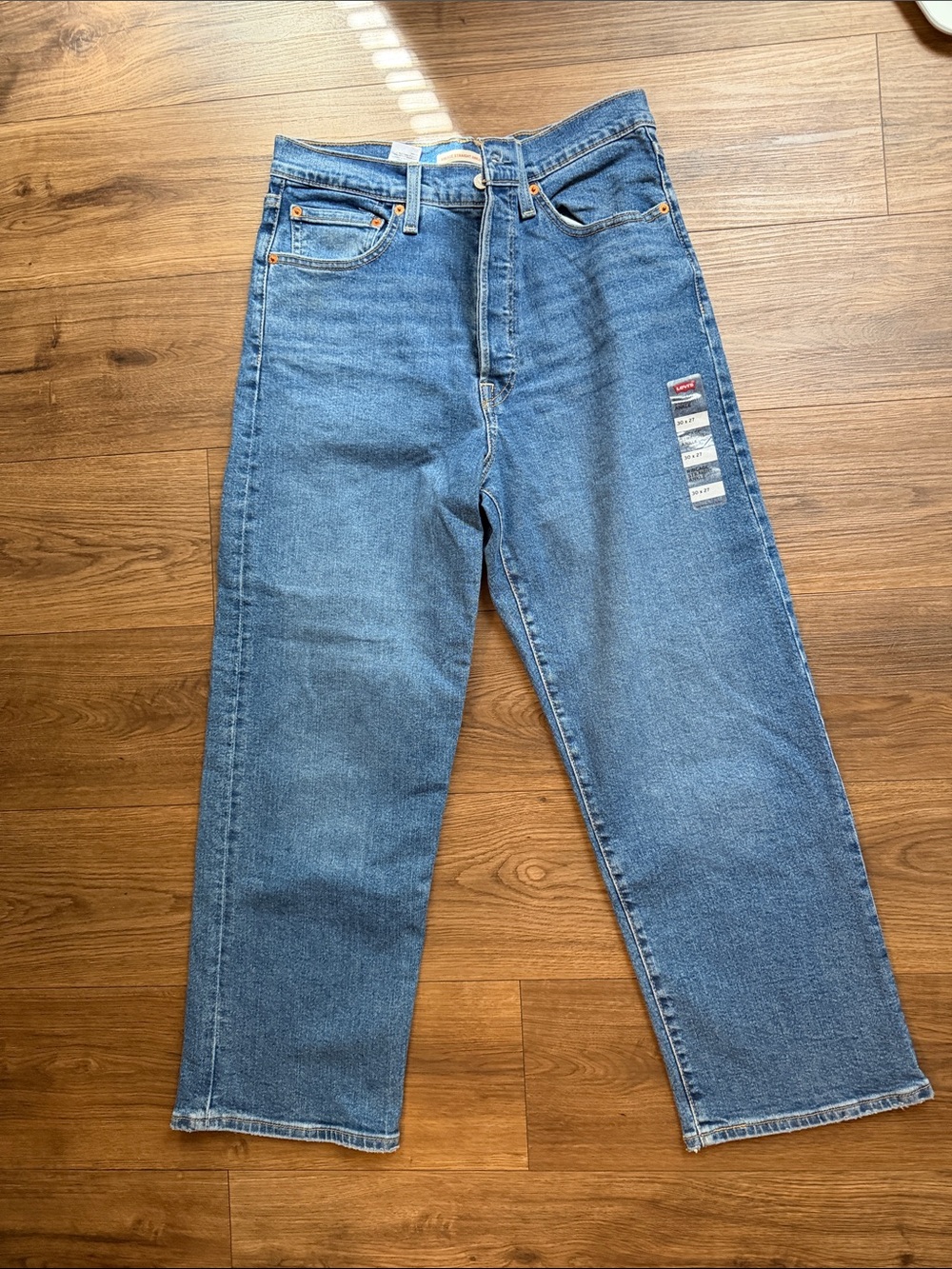 Levi's Women's Blue Straight Jeans